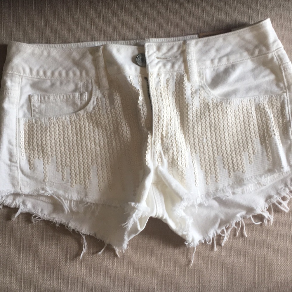 White shorts